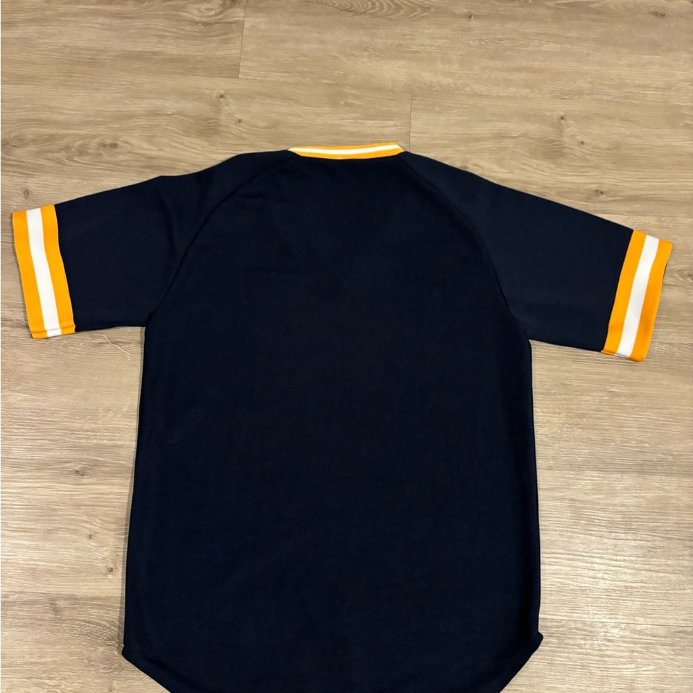 Black and Orange Men's Jersey - Picture 2 of 3